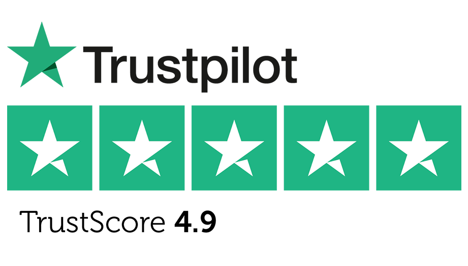 4.9 Trustpilot score