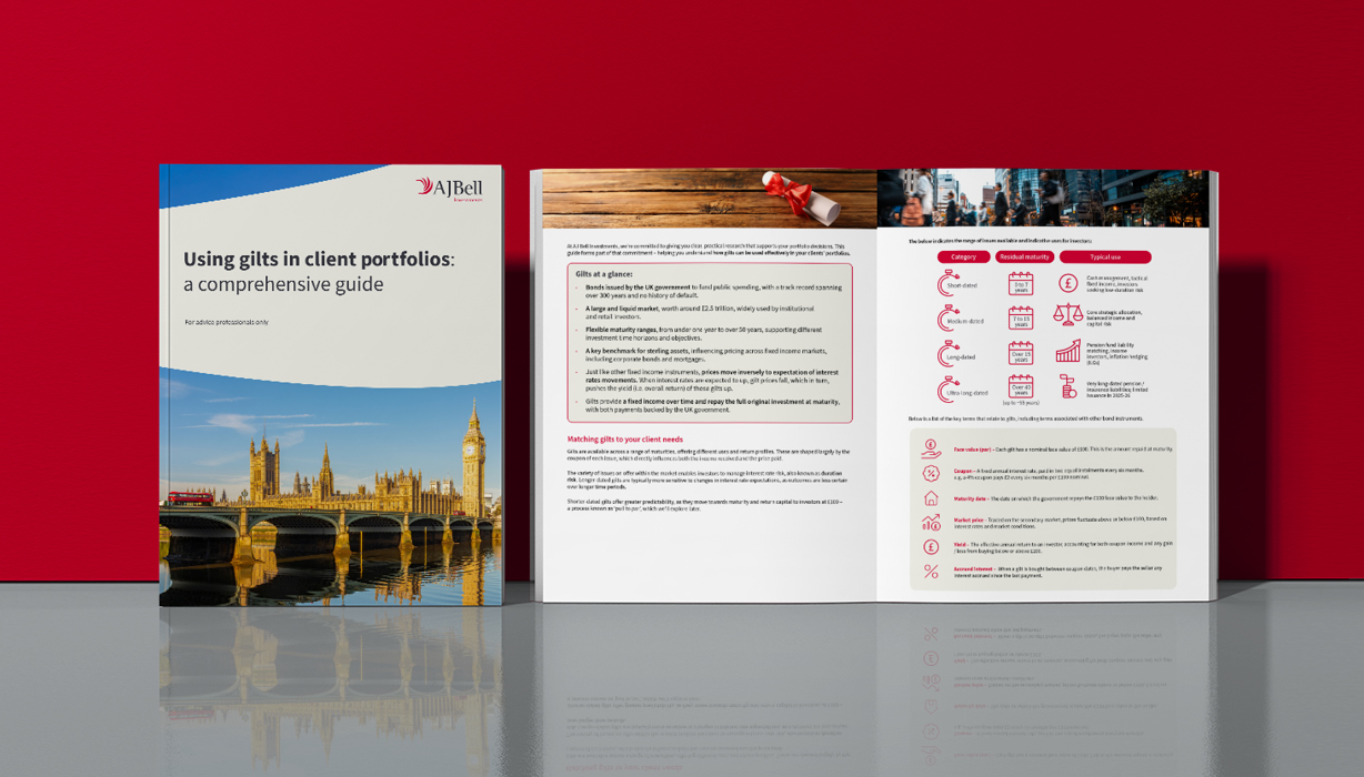 Cover of Using gilts in client portfolios guide