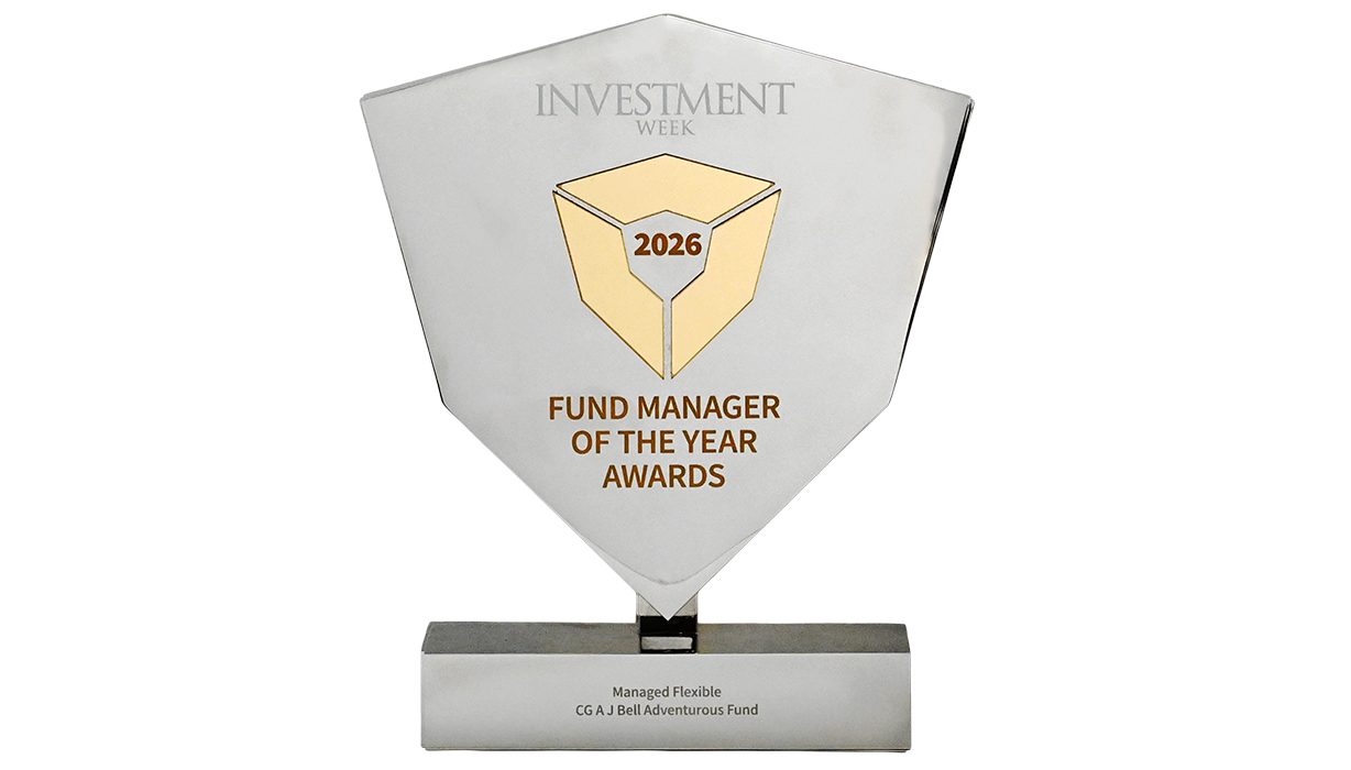 Investment Week Fund Manager of the Year 2026 award