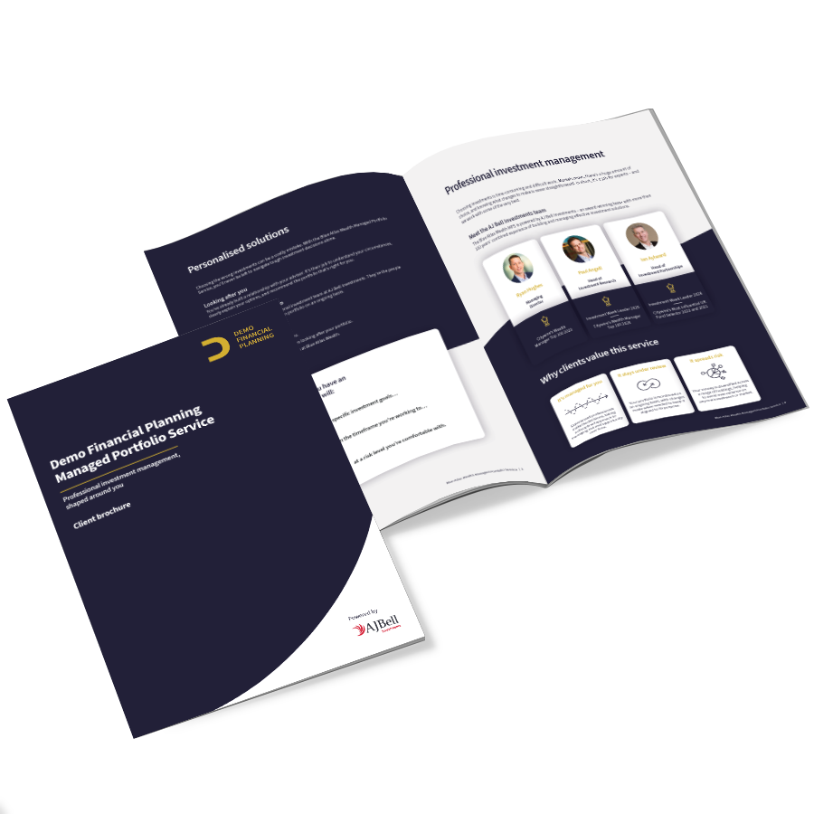 Bespoke client brochure example
