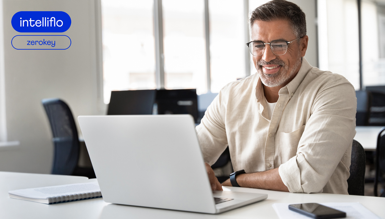 Person on laptop