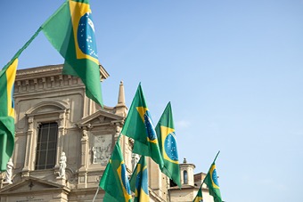 Brazil flags