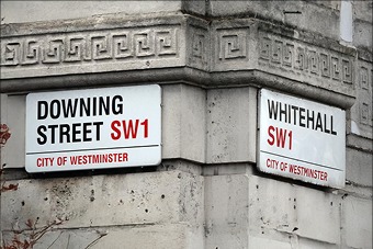 Downing Street sign 