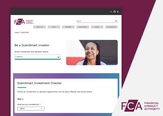 FCA's ScamSmart page 