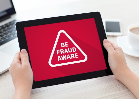 Beware of fraudsters