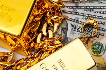 Gold and US dollar