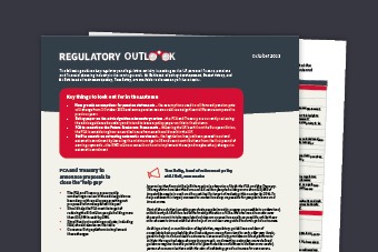 Regulatory outlook October 2023