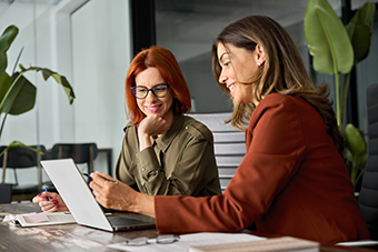 Women on laptop
