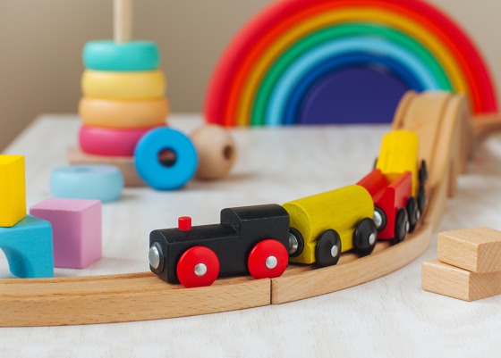 Train track toy