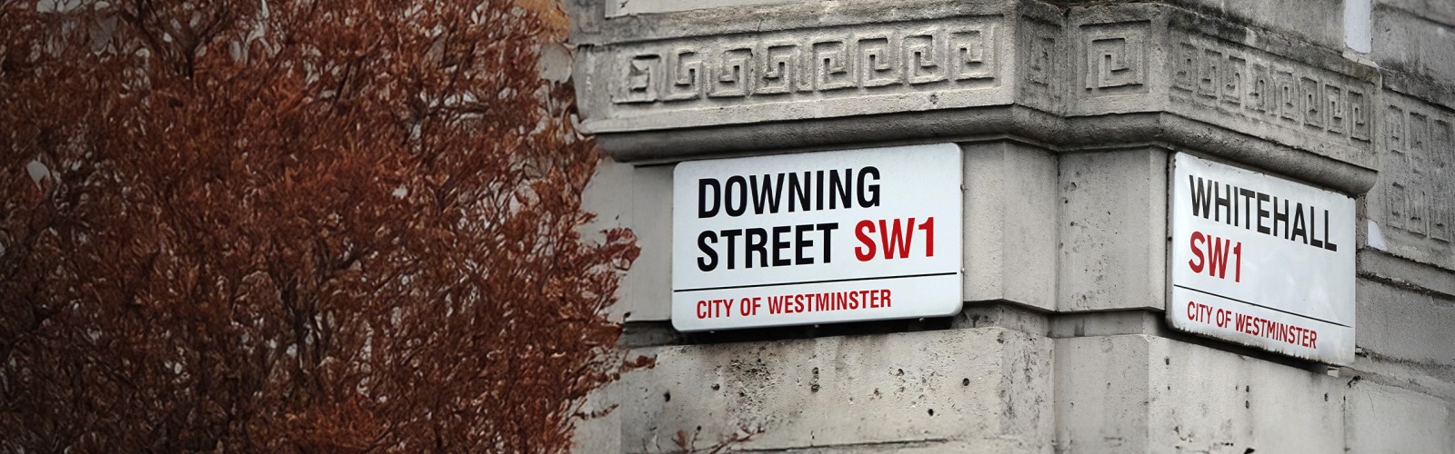 10 Downing Street sign