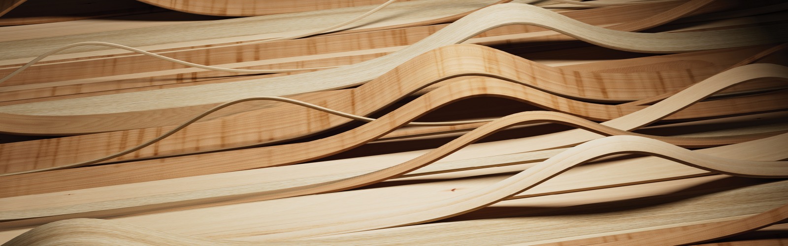 Wooden wave effect image