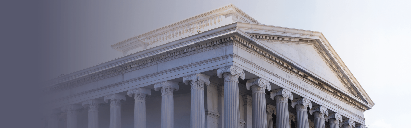 Treasury building in the USA