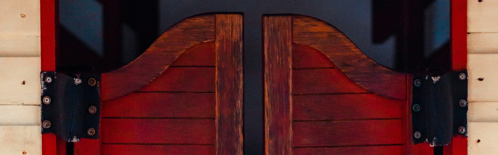 Wild West salon doors